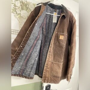 Carhartt Men's Brown Field Jacket